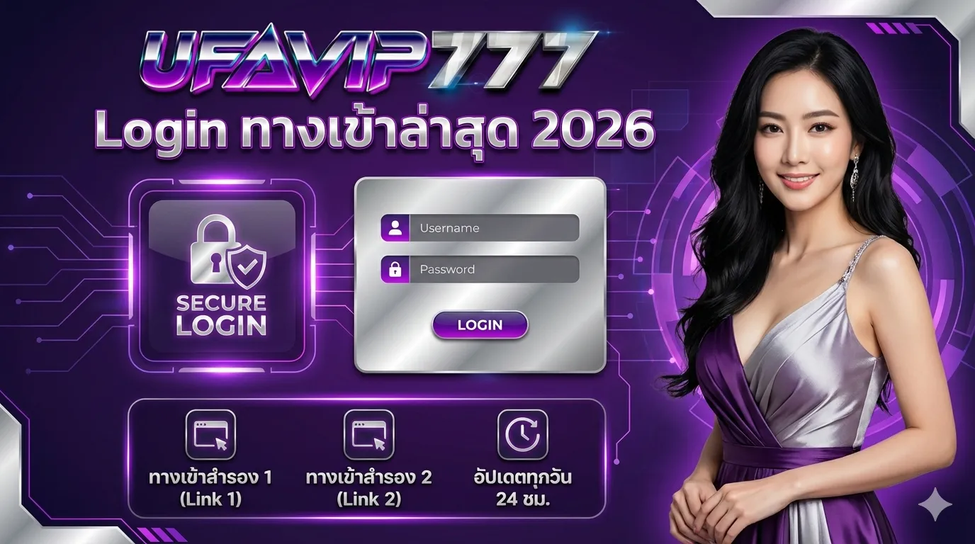UFAVIP777 Login ทางเข้าล่าสุด 2026